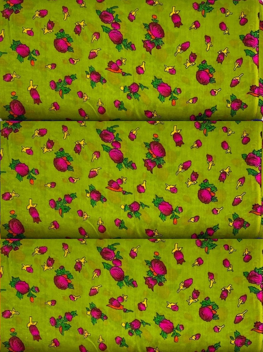 Acrylic Light green Normal Flowers 22.8x36