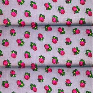 Minor Pink Small Flowers 22.8×42