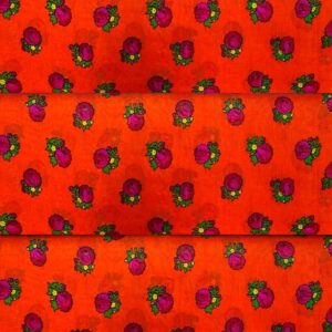 Orange Flowers Small 22.8×42